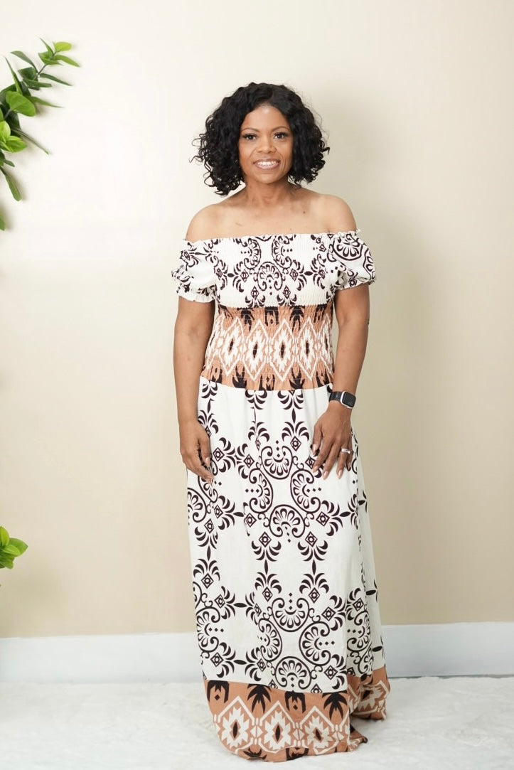 Soft Statement Maxi Dress - One Size