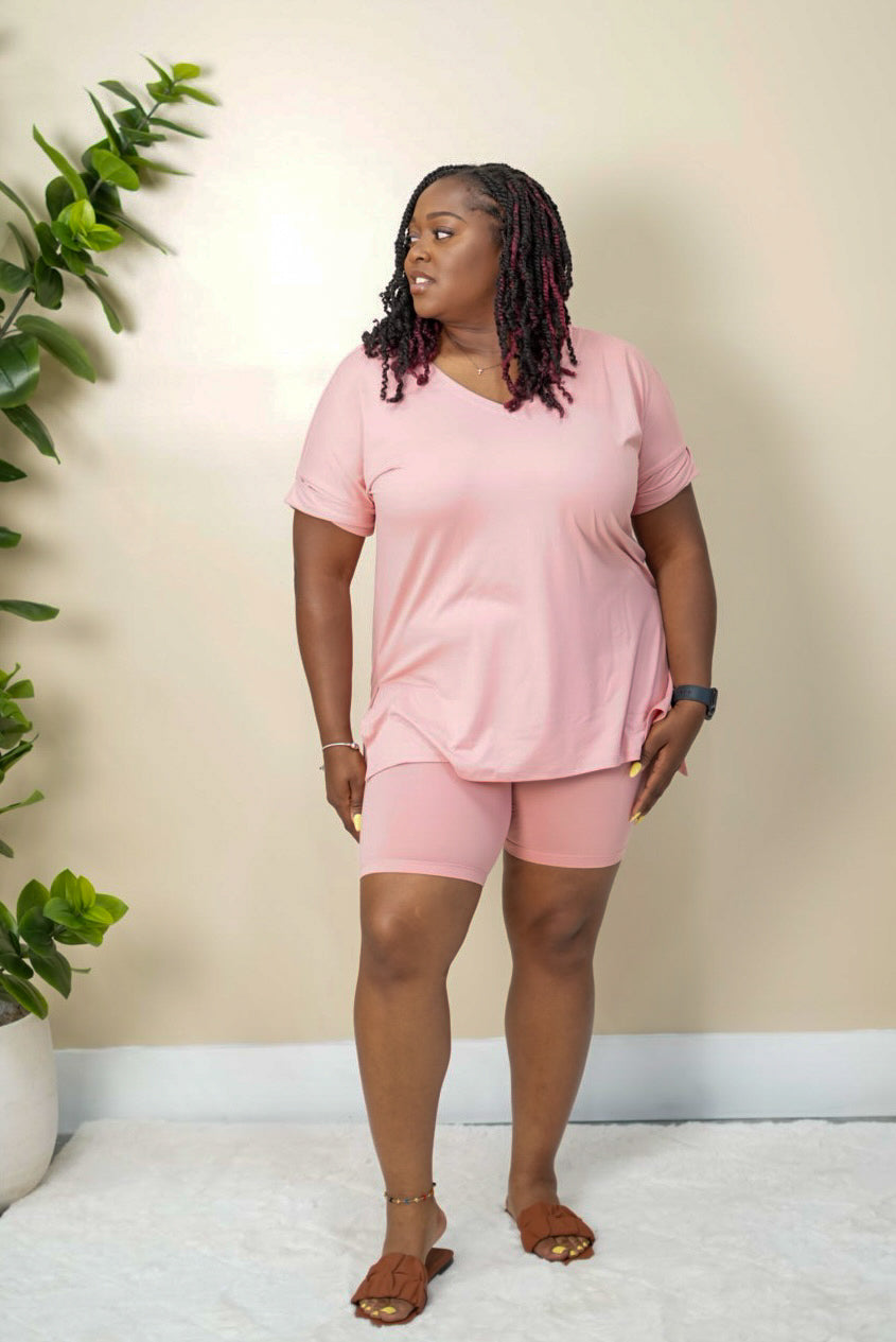 The Essential Short Set (V-Neck)