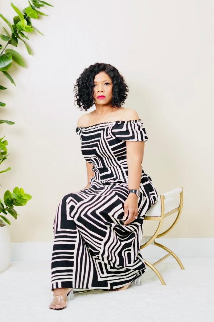 Soft Statement Maxi Dress - One Size