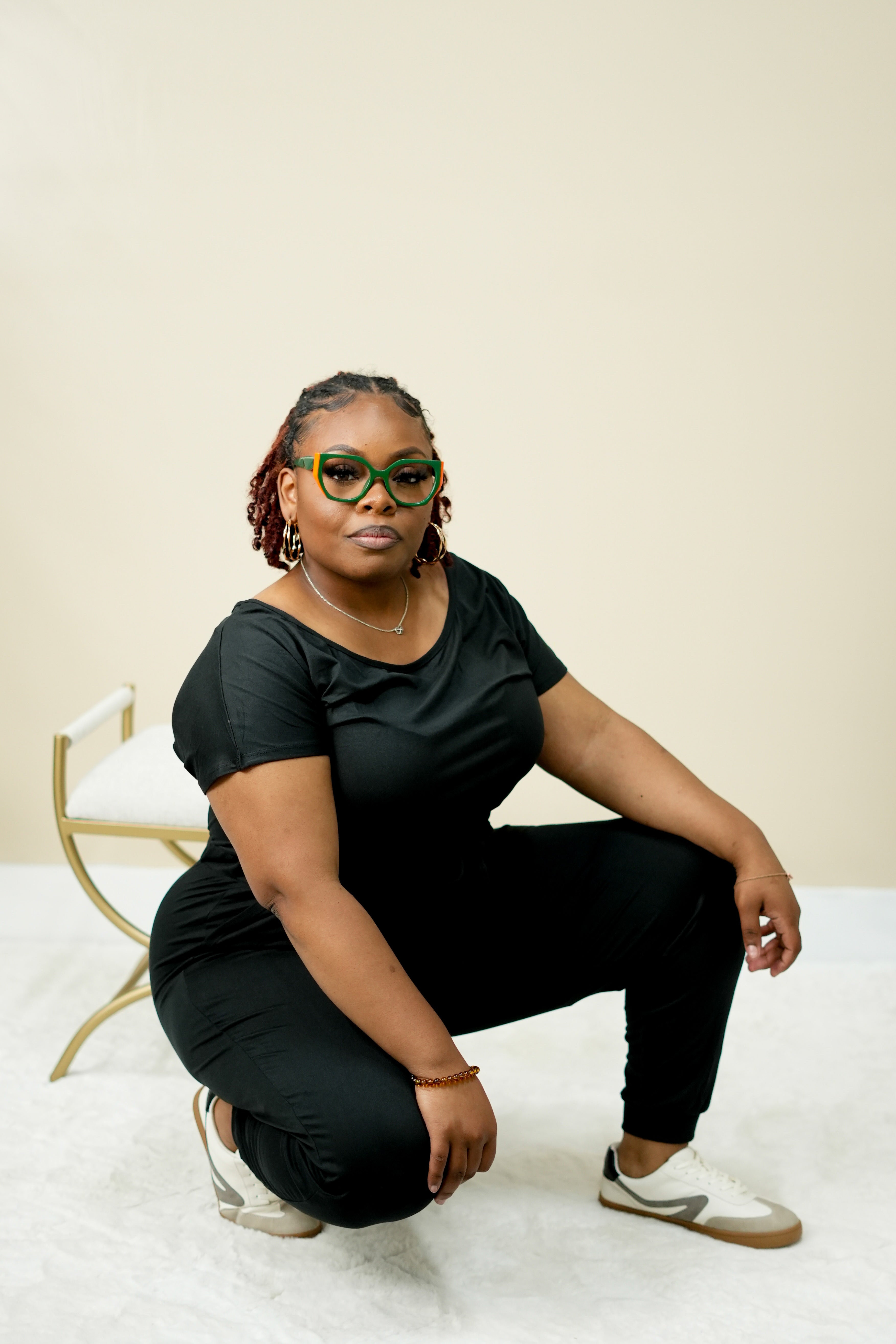The Luxe Lounge Jumpsuit - Plus